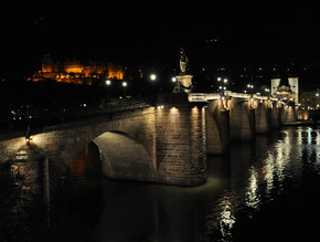 Nachtfotokurse in Heidelberg alte Brücke
